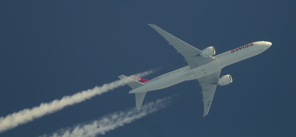 SWISS BOEING 777 HB-JNH ROUTING ORD--ZRH AS LX9 AT 37,000FT,