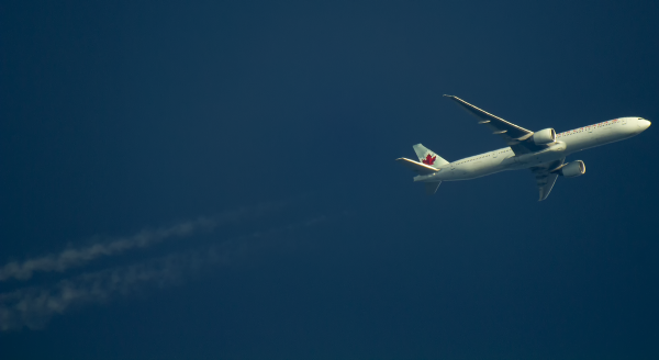 AIR CANADA BOEING 777 C-FIUW ROUTING TORONTO-FRANKFURT AS AC876.37,000FT.