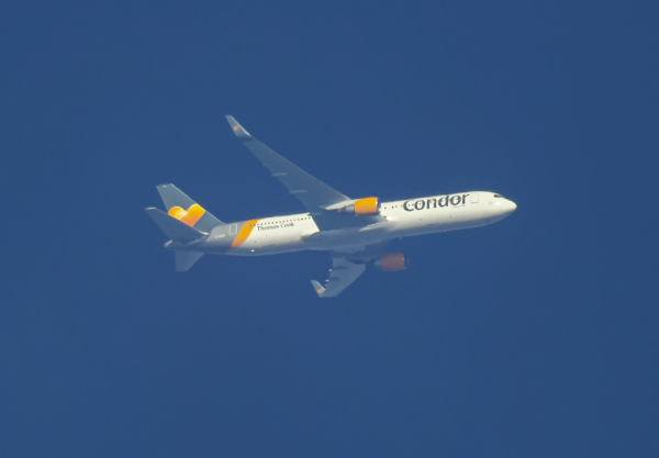 CONDOR BOEING 767 D-ABUA ROUTING CANCUN-FRANKFURT AS CFG115 37.000FT.