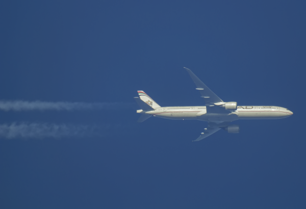 ETIHAD AIRWAYS BOEING 777  A6-ETI ROUTING TORONTO--ABU DHABI AS ETD140   33,000FT.