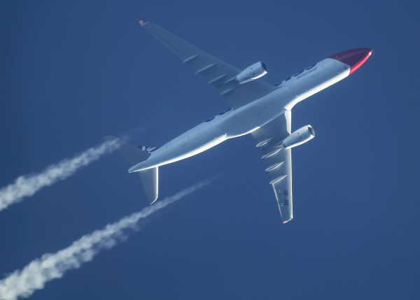 EDELWEISS AIR AIRBUS A330 HB-JHR ROUTING ZURICH--HAVANA AS WK32/EDW32G   34,000FT.