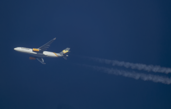 CONDOR AIRBUS A330 G-VYGK ROUTING  FRANKFURT--LA ROMANA AS CFG704,,36,000FT.