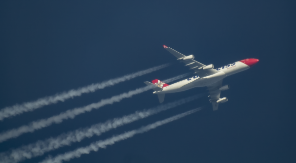 EDELWEISS AIR AIRBUS A340 HB-JME ROUTING TAMPA--ZURICH ASEDW5L/WK5  ,39,000FT.