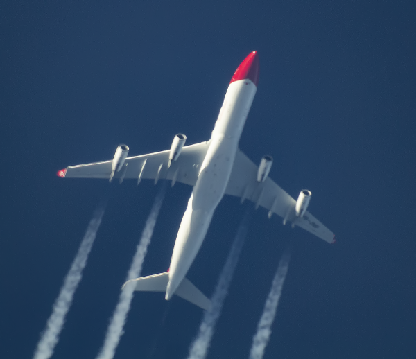 EDELWEISS AIR AIRBUS A340 HB-JMF ROUTING CANCUN--ZURICH AS EDW35  ,39,000FT.