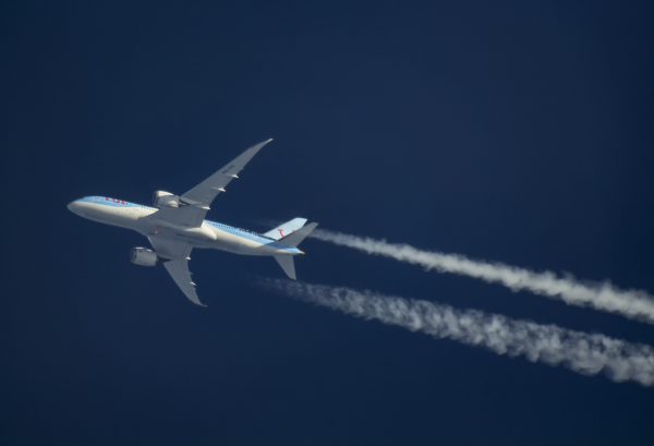 TUI BOEING 787 PH-TFL ROUTING AMS--PARAMARIBO AS TFL4EA.   40,000FT.