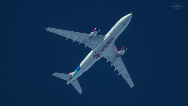 AirSERBIA <br />YU-ARA <br />(Serbia Creates Special Livery)<br />A332<br />FL400 <br />2020.06.22.