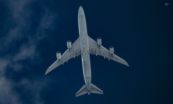 Cathay Pacific Cargo<br />Boeing 747-867(F)<br />B-LJK<br />AMS-DEL<br />2020.07.09.<br />Balmazujvaros, Hungary