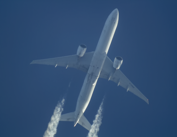 AIR FRANCE BOEING 777 F-GZND ROUTING NORTHEAST ASAF84  PARIS CDG--SFO SAN FRANCISCO   34,000FT.