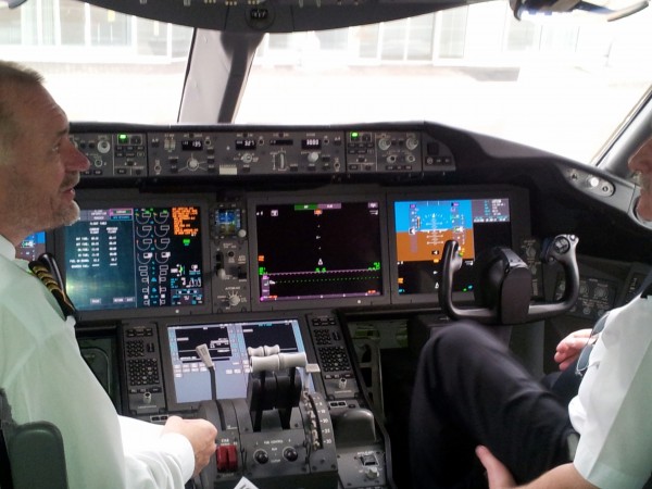 Cockpit view