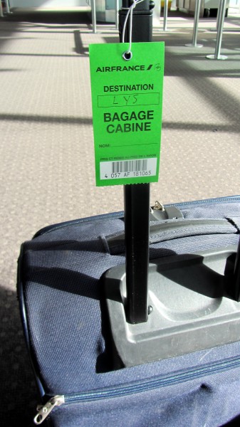 &quot;Hand&quot; baggage labelled for the hold