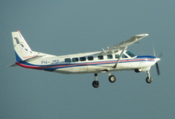 Cessna Grand Caravan with photographers on board