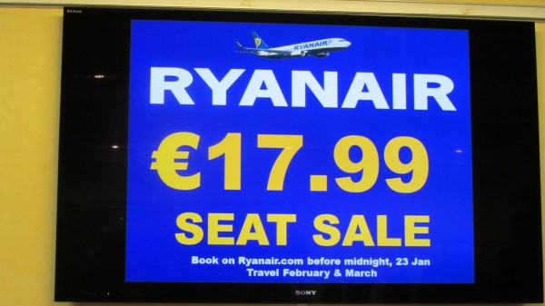 Sale below cost at BRU, but for a very limited time