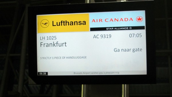 LH1025 to Frankfurt