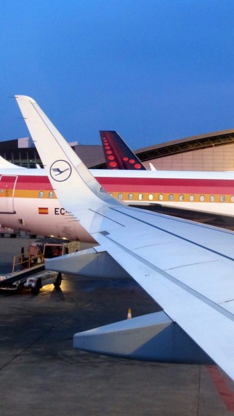 A recent A320 with sharklets