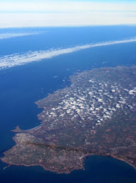 The coast of Brittany near Quimper
