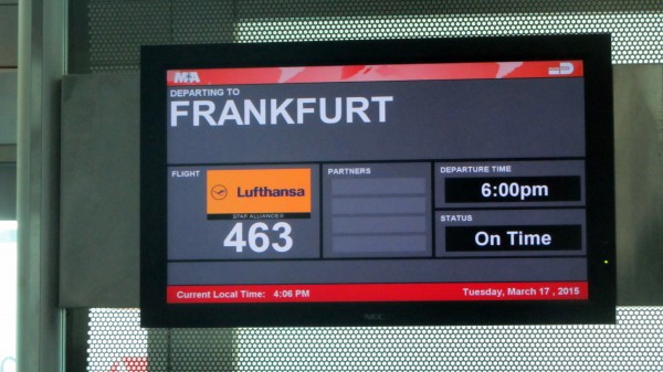 LH463 to FRA...