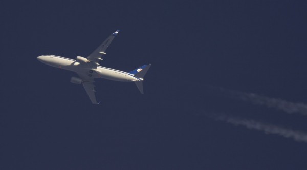 Belavia 738 (EW-438PA) flying at 36000 ft from BCN to MSQ