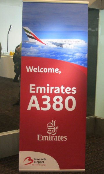 Reception in the lounge at the end of Terminal B