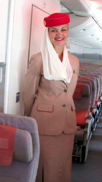 The economy class smile