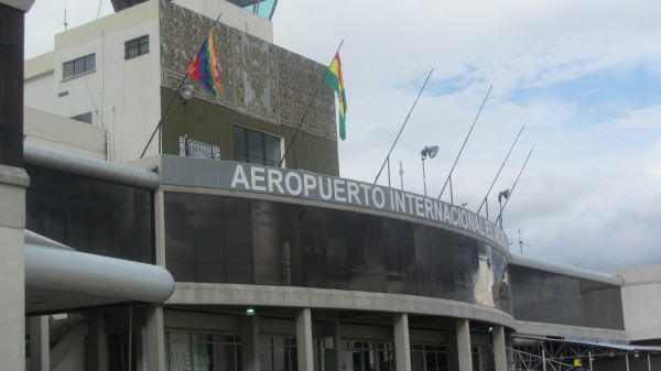 Terminal building of La Paz