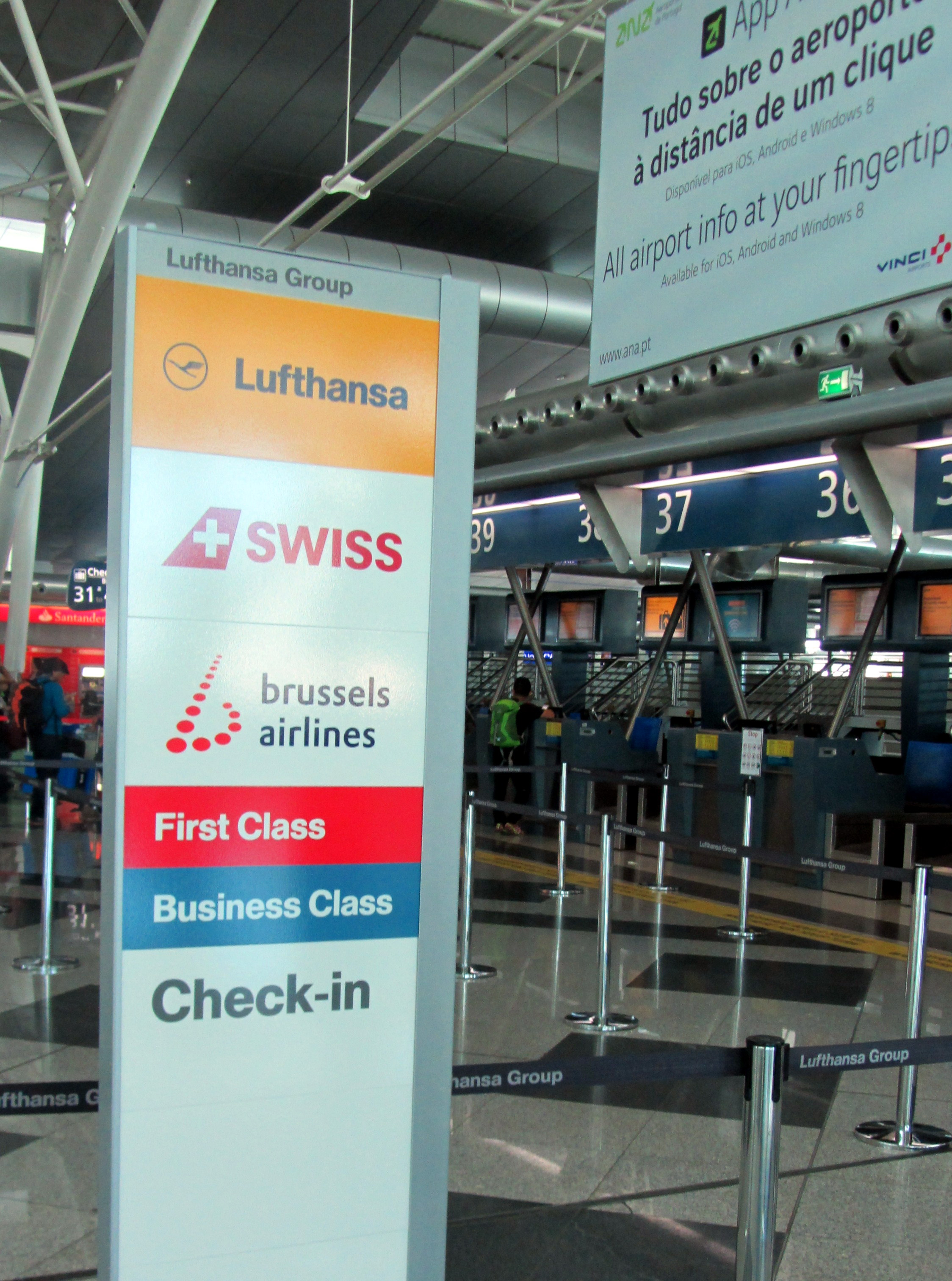 Lufthansa Group check-in