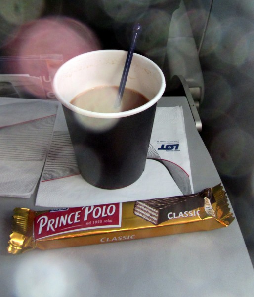 ... and the additional free breakfast was welcome: chocolate bar and coffee