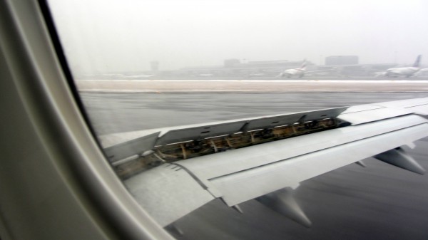 Landing on runway 33 in Warsaw