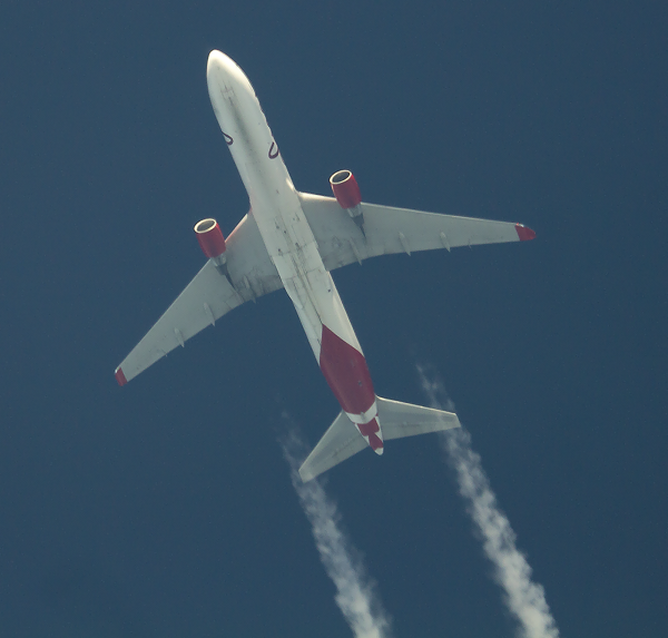 AIR CANADA BOEING 767 C-FMXC ROUTING YUL--VCE AS AC1918 AT 38,000FT.