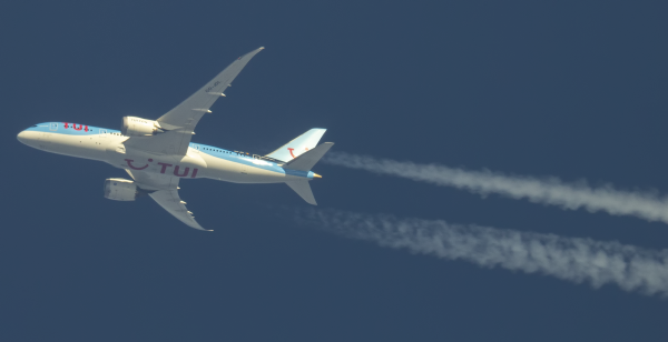 TUI fly BELGIUM BOEING 787 OO-JDL ROUTING WEST AS JAF601   BRUSSELS-PUNTA CANA   36,000FT,