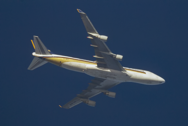 SINGAPORE AIRLINE CARGO BOEING 747F 9V-SFP ROUTING DALLAS--BRUSSELS AS SQ7951    32,000FT,