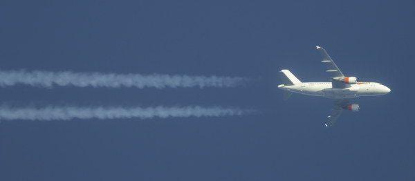 EASTJET AIRBUS A319 G-EZEH ROUTING BRISTOL--VENICE  AS U23362  31,000FT.