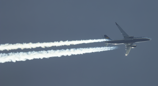 RYANAIR BOEING 737 EI-FTL ROUTING ROME--DUBLIN AS FR9431  38,000FT.