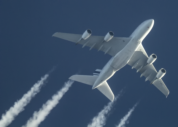 AIR FRANCE AIRBUS A380 F-HPJI ROUTING TO MEXICO CITY  34,000FT.