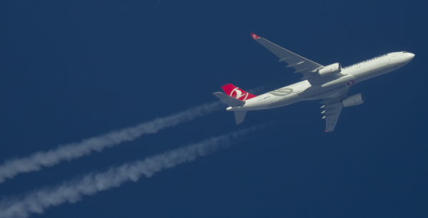 TURKISH AIRLINES AIRBUS A330 TC-JNI ROUTING IAD--IST AS TK8  37,000FT.