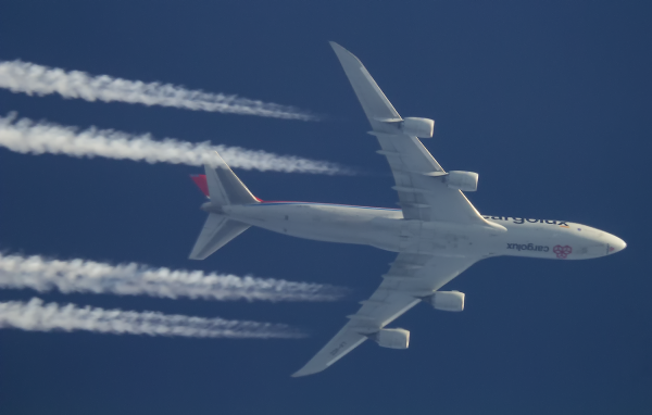 CARGOLUX BOEING 747F LX-VCC ROUTING CHICAGO-LUXEMBOURG AT 37,000FT AS CV9795.