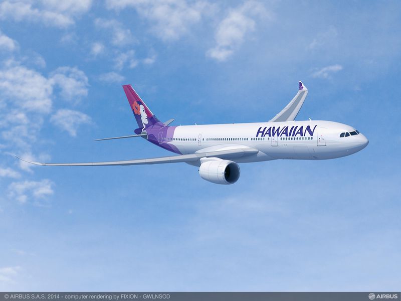 Hawaiian Airlines finalizes Airbus A330-800neo order