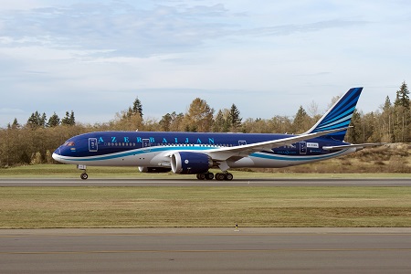 Boeing Delivers Azerbaijan Airlines’ First 787 Dreamliner