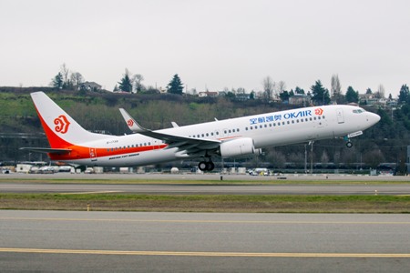 Boeing delivers Okay Airways’ first Next-Generation 737-900ER