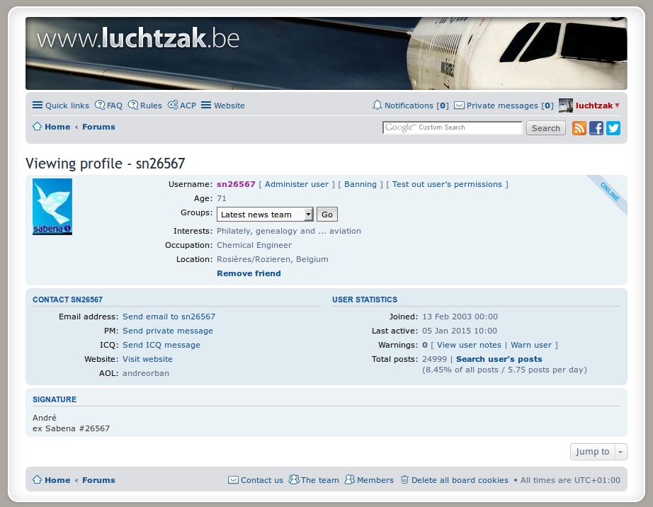 Incredible milestone for André Orban: 25,000 forum posts André Orban reaches 25.000