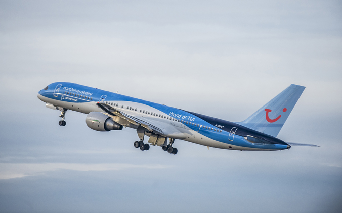 TUI partners with Boeing on ecoDemonstrator programme