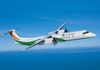 Air Côte d’Ivoire orders two more Bombardier Q400 NextGen turboprop aircraft