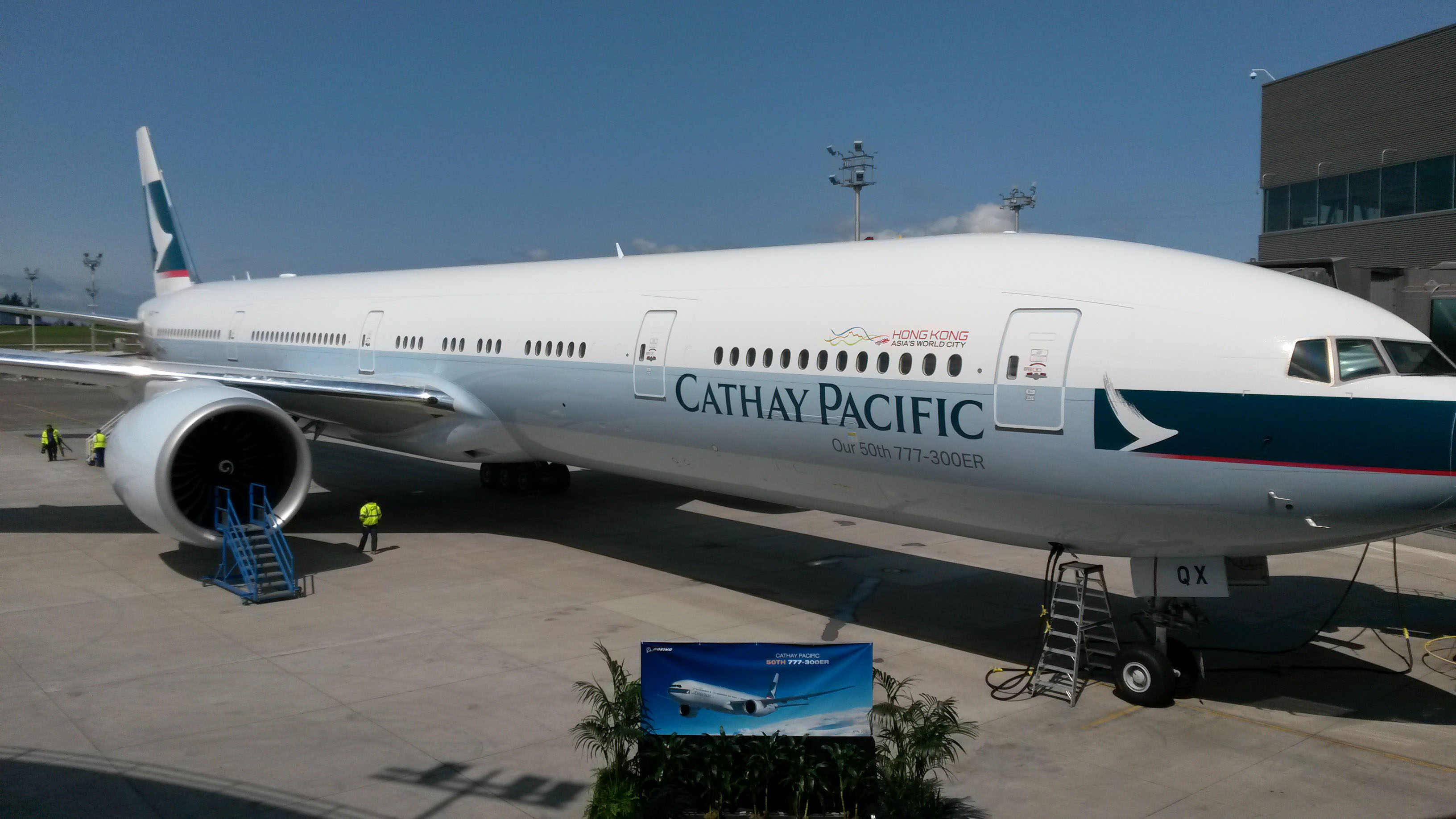 Boeing delivers Cathay Pacific Airways’ 50th 777-300ER