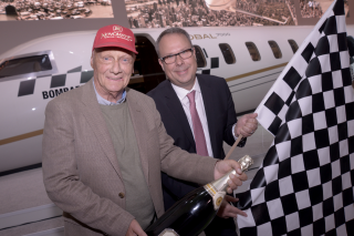 Formula 1 champion Niki Lauda purchases new Bombardier Global 7000 aircraft