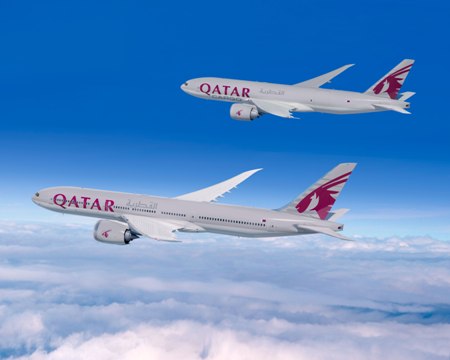 Boeing, Qatar Airways announce order for ten 777-8Xs, four 777 Freighters