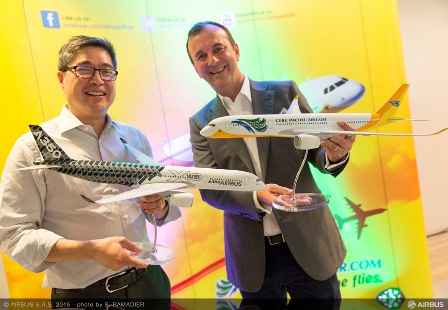 Cebu Pacific and Airbus commemorate 10 years of partnership