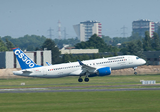 Bombardier CS300 Jetliner awarded type validation by the U.S. Federal Aviation Administration