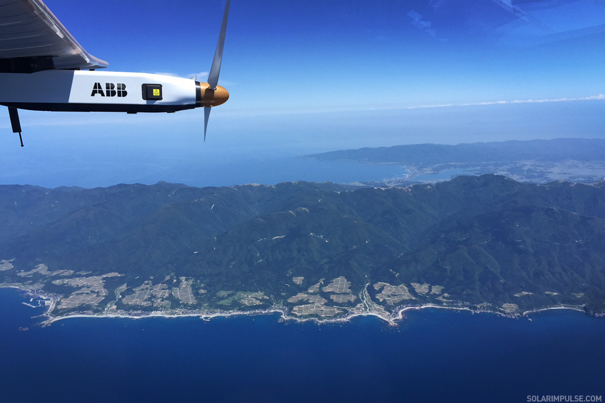 Solar Impulse 2 diverted to and landed in Nagoya (Japan)