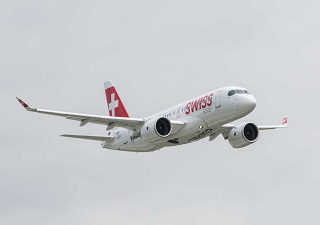 SWISS converts ten Bombardier CSeries aircraft orders from the CS100 to the CS300