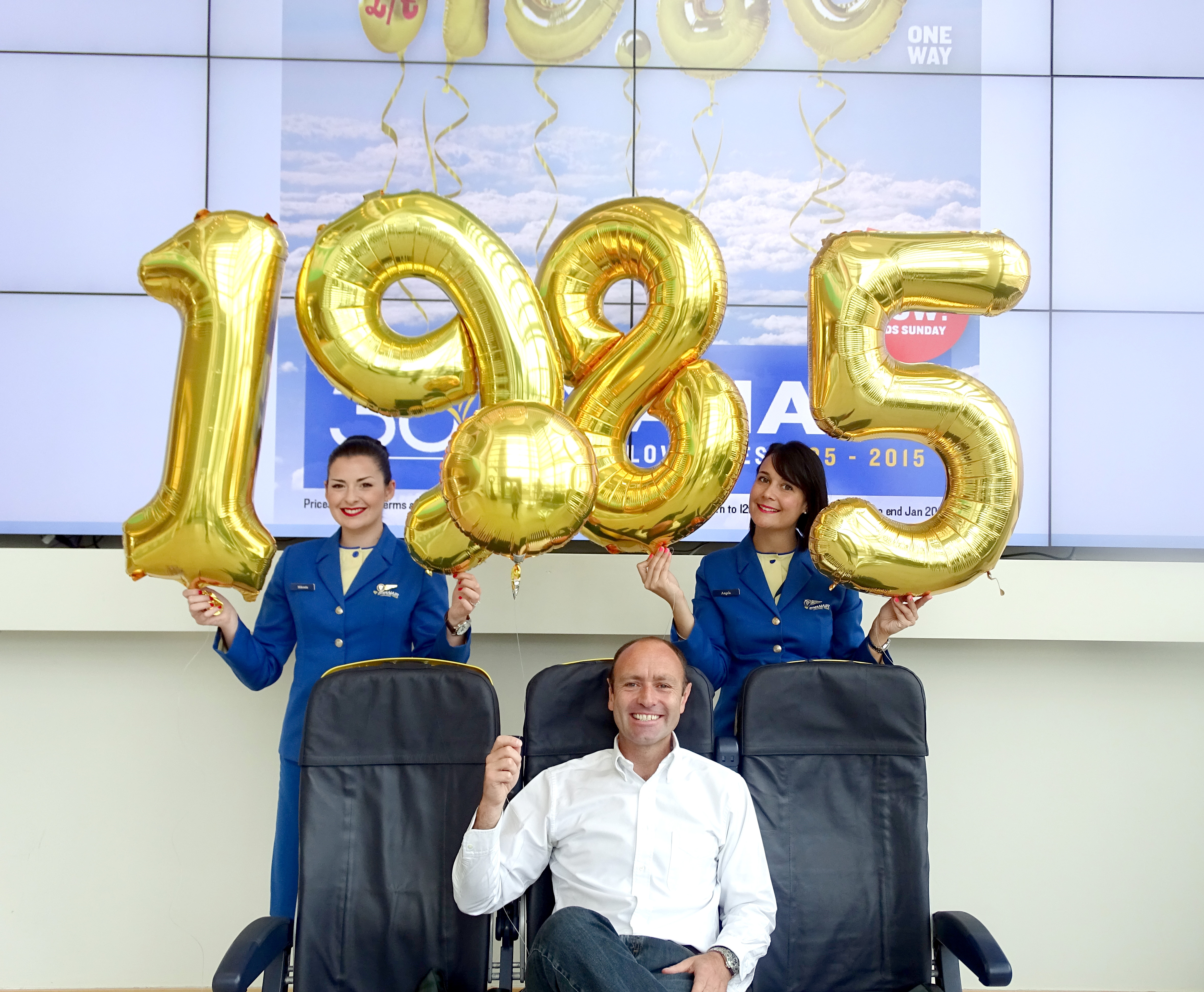 Ryanair celebrates 30 years of low fares with 1 million €19.85 seat sale