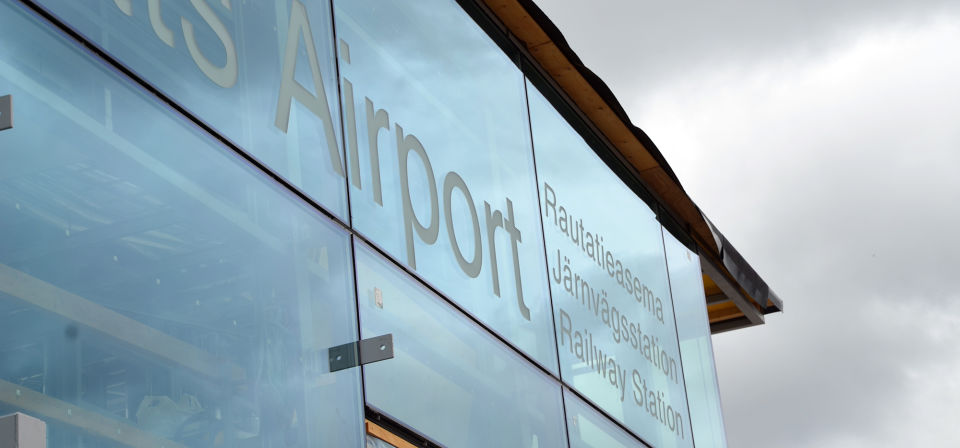 Trains will begin stopping at Helsinki Airport train station as of 10 July